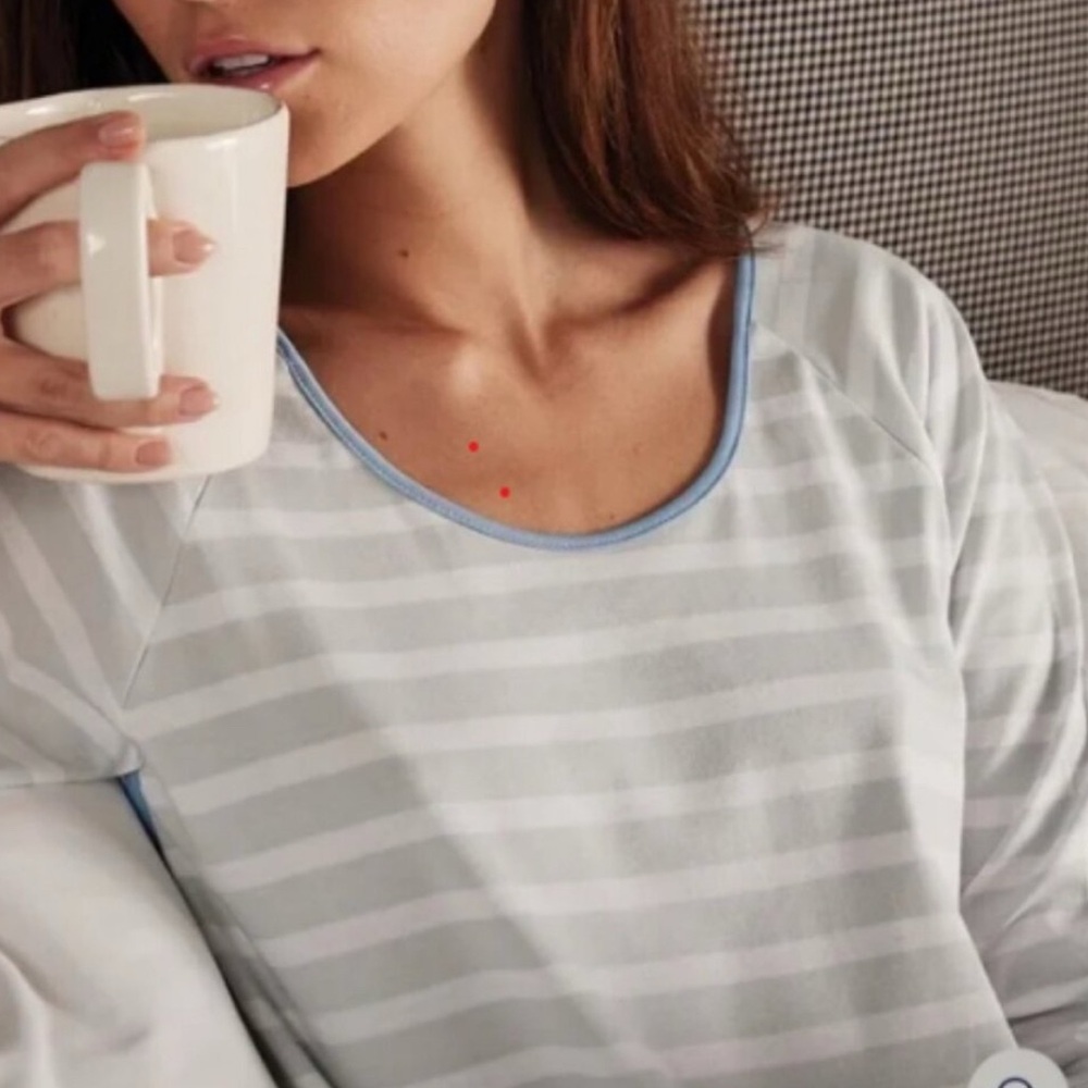 LAKE Pima Pajama Top